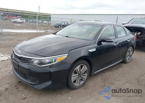 2017 Kia Optima Hybrid Ex из США, поврежденный, VIN KNAGU4LEXH5010077